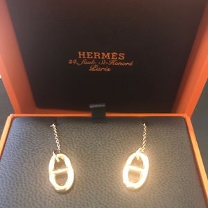 Beans New Hermès 18K rose gold earnings